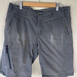Arcteryx Stowe Shorts Gray Mens Size 34